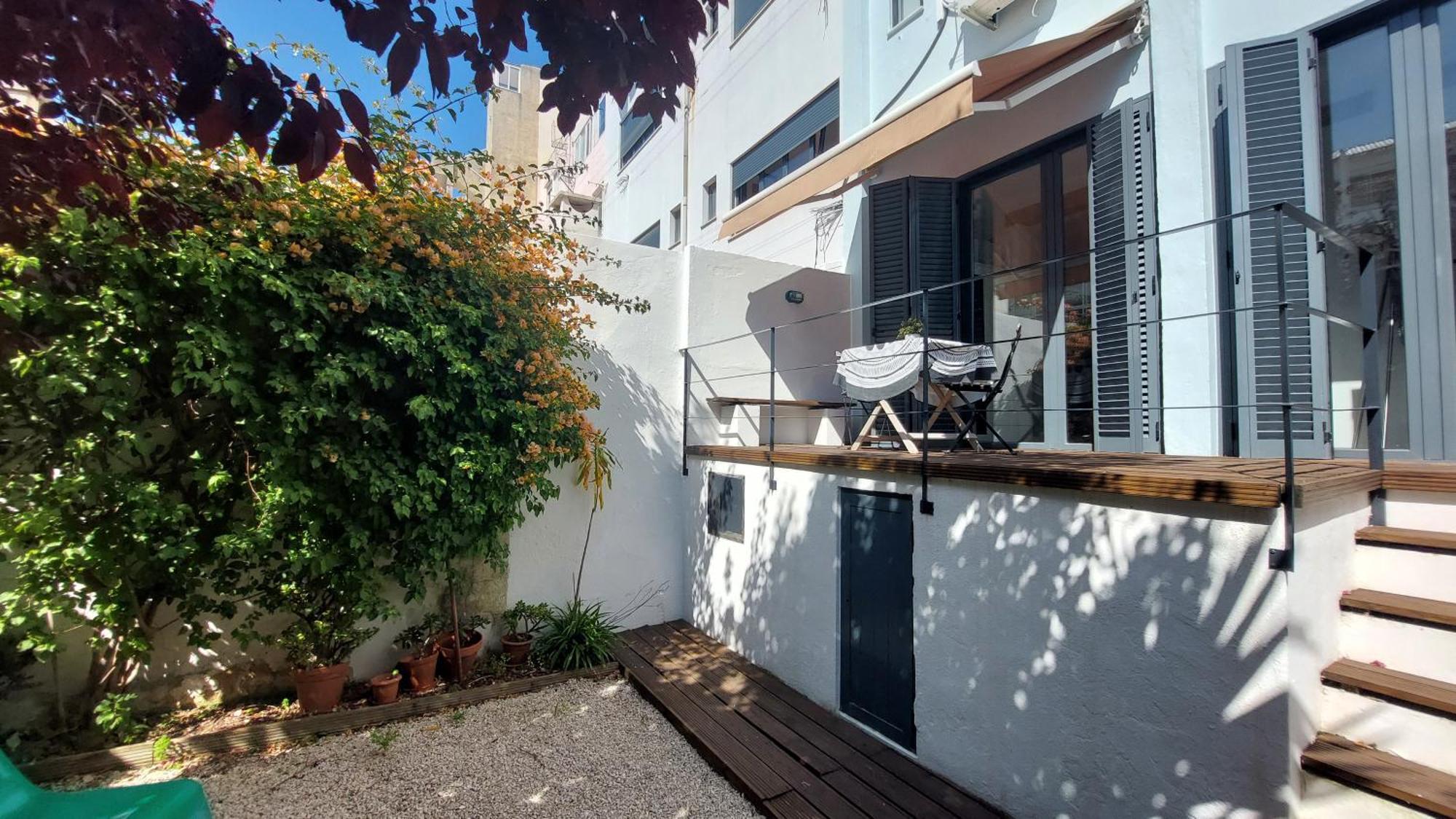 Apartment With Private Garden - Central Location リスボン 部屋 写真